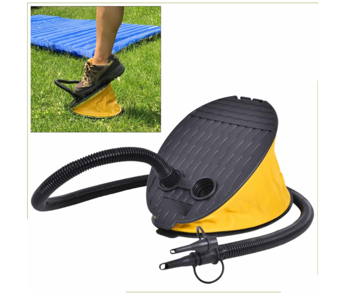 Bestway 5 Litre Bollow Foot Pump - Black and yellow - Zoom Image 2