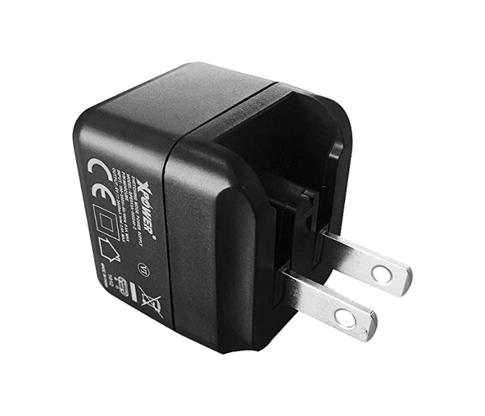 XPower Mini Cube Travel Charger - Black - Zoom Image 4