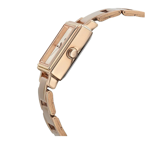 Sonata 8080WM01 Blush Analog Watch for Women - Gold - Zoom Image 3