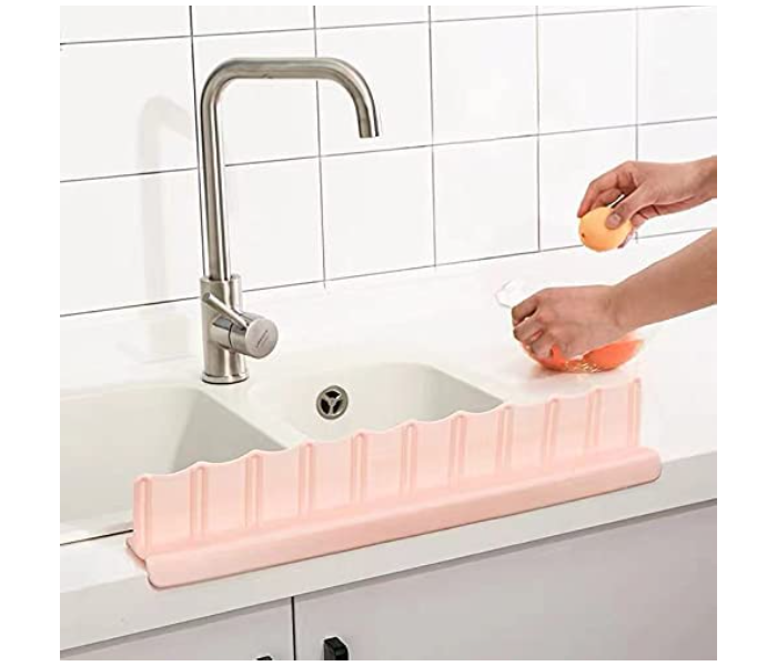 Galaxy Food Grade Silicone Water Sink Splash Guard with Suction Cup - Zoom Image 2