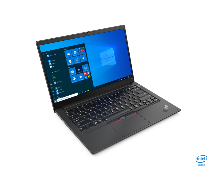 Lenovo 20TA00G3GR Thinkpad E14 14 Inch FHD Intel Core i5-1135G7 Processor 8GB DDR4 RAM 256GB SSD Integrated Intel Iris Xe Graphics Windows 11 Pro 64 - Black - Zoom Image 2