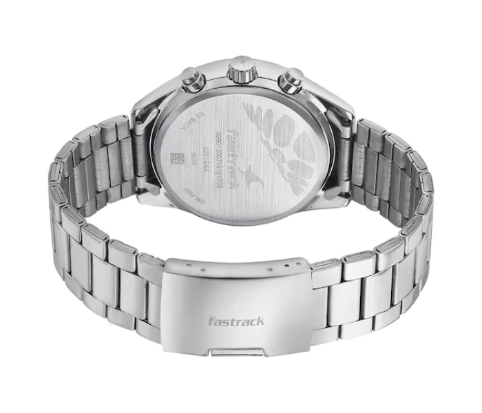 Fastrack 3201SM01 Space Rover Analog Digital Watch - Silver - Zoom Image 4