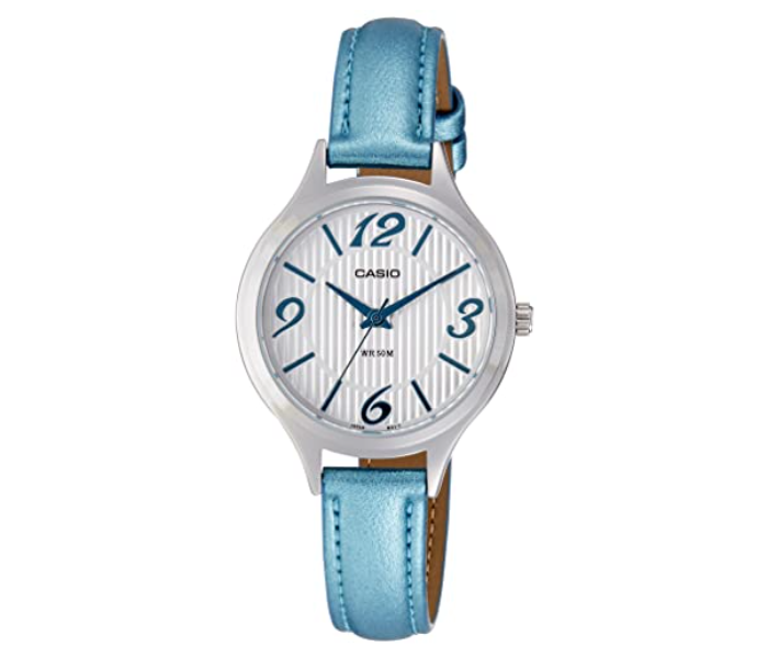 Casio LTP-1393L-2AVDF Enticer Analog Watch for Women - Blue - Zoom Image 1