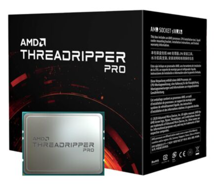 AMD 100-100000087WOF AMD Ryzen Threadripper PRO 3995WX 64 Cores 128 Threads Processor - Zoom Image