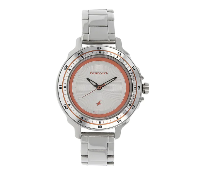 Titan 6135SM01 Stainless Steel Watch for Women - Silver - Zoom Image 1