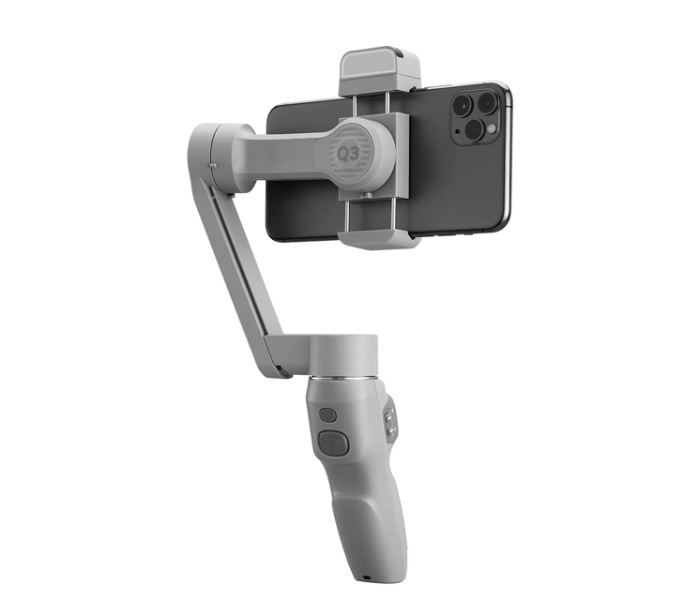 Zhiyun Smooth Q3 Smartphone Gimbal Stabilizer Combo - Grey - Zoom Image 4