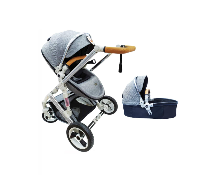 L-sun 101 -grey New Beautiful Single Strollers For Babies - Grey - Zoom Image