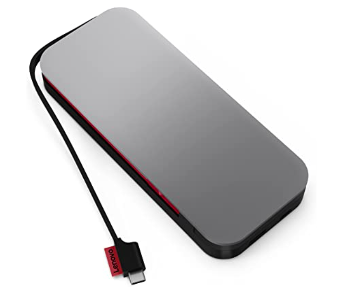 Lenovo G0A3LG2WWW 20000mAh Go USB-C Laptop Power Bank - Storm Grey - Zoom Image 1