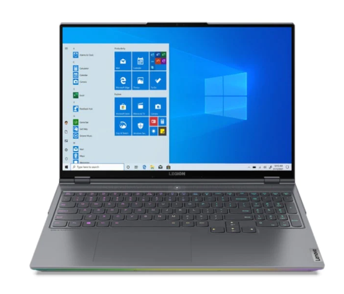 Lenovo Legion 5PRO 16ITHG6 - 82JF007BAX 16 Inch WQXGA Intel Core i7 11800H Processor 16GB DDR4 RAM 1TB SSD 4GB NVIDIA GeForce RTX 3050Ti Graphics Windows 11 Home - Storm Grey - Zoom Image 1