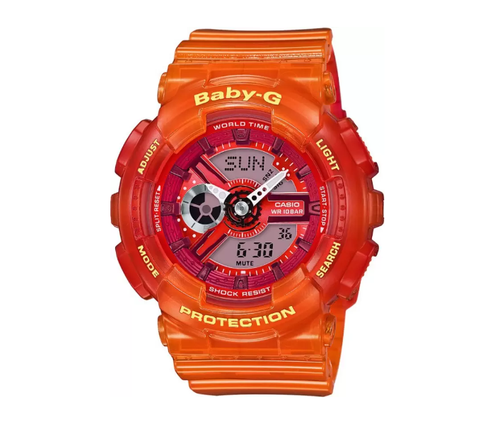 Casio BA-110JM-4ADR Baby-G Analog-Digital Watch for Women - Red - Zoom Image 1