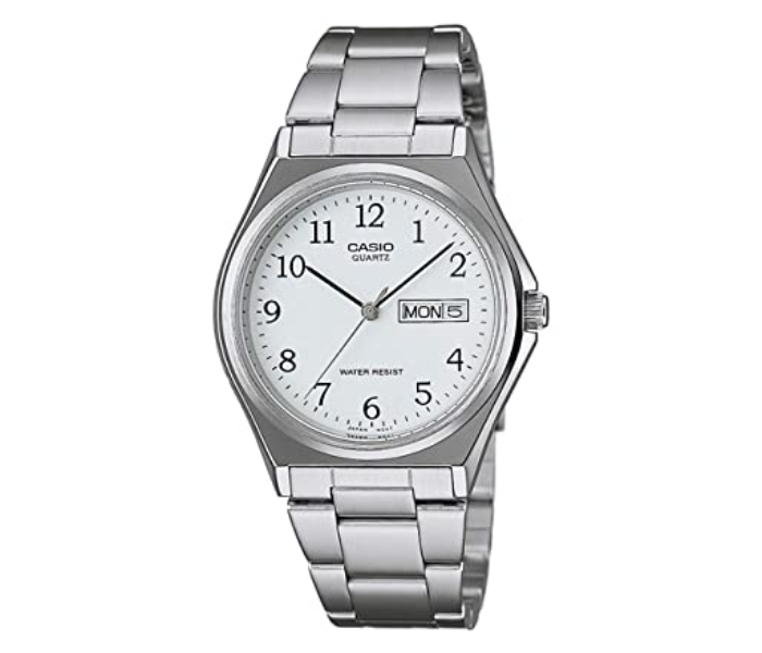 Casio MTP-1240D-7BDF Enticer Analog Watch for Men - Silver - Zoom Image 1