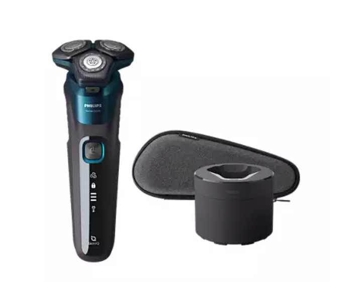 Philips S5579/71 Series 5000 Wet and Dry Electric Shaver - Black - Zoom Image 1