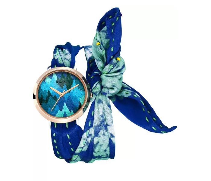 Titan 95080WF02 Raga Twirl Analog Watch For Women - Blue - Zoom Image 3