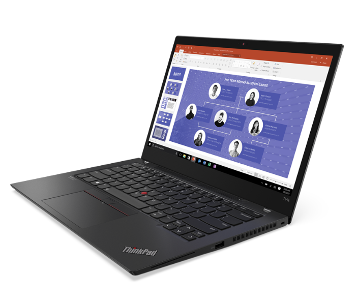 Lenovo 20WM008JAD Notebook Thinkpad T14s 14 Inch FHD Intel Core i7-1165G7 Processor 16GB DDR4 RAM 512GB SSD Integrated Intel Iris Xe Graphics Windows 10 Pro 64 - Black - Zoom Image 4