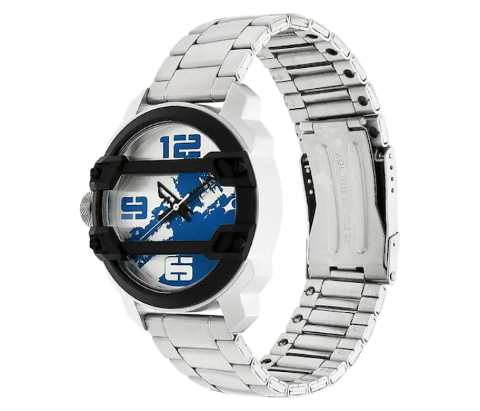 Fastrack 3153KM01 Motorheads Stainless Steel Analog Watch - Silver - Zoom Image 2