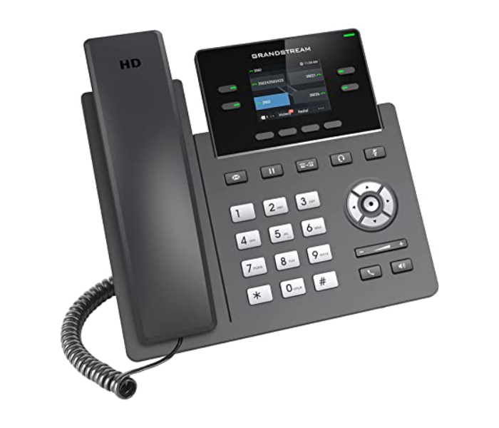 Grandstream GRP2612 4 Line Carrier-grade IP Phone - Grey - Zoom Image 3