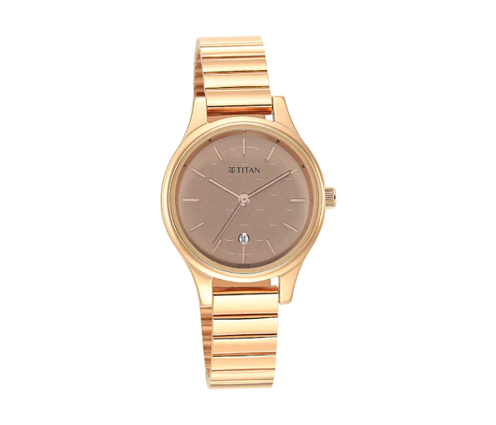 Titan 2679WM01 Karishma Analog Watch for Women - Rose Gold - Zoom Image 1