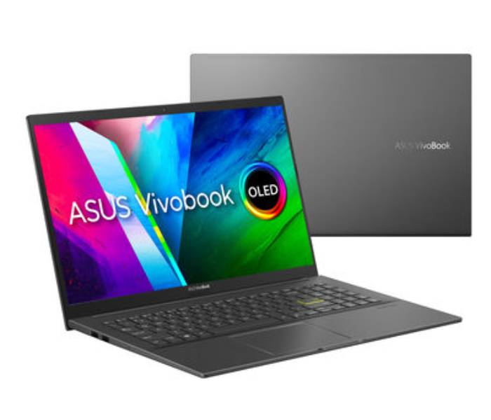 Asus K513EQ-OLED1B5W Vivobook 15 Slim Laptop 15.6 Inch FHD Intel Core i5-1135G7 Processor 8GB RAM 512GB SSD 2GB Nvidia GeForce MX350 Graphics Windows 11 Home - Black - Zoom Image 5