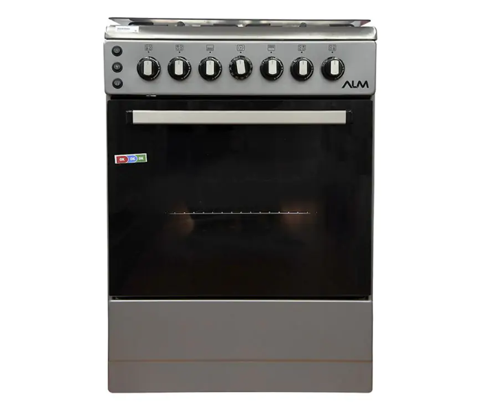 ALM ALM-6060GS 60X60 Cm Gas Cooker - Silver - Zoom Image