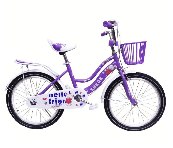 Alligator 20 -pur Beautiful 20 Inch Bicycle For Kids - Purple - Zoom Image