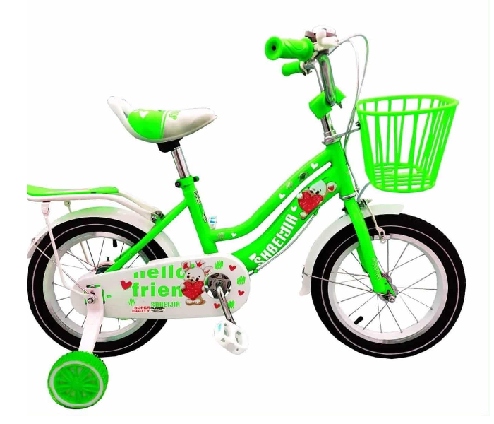 Alligator 5 -g Beautiful 18 Inch Bicycle For Kids - Green - Zoom Image