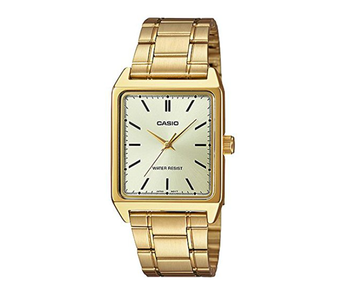 Casio MTP-V007G-9EUDF Analog Watch for Men - Gold - Zoom Image