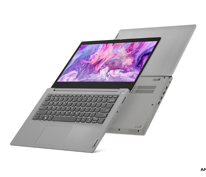 Lenovo 81W000F5AX IdeaPad 3 14 Inch FHD AMD Ryzen 5 3500U Processor 8GB DDR4 RAM 512GB SSD Integrated AMD Radeon Vega 8 Graphics Windows 10 Home 64 - Silver - Zoom Image 1