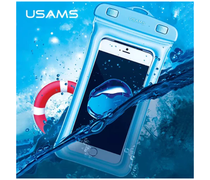 U24 Usams Waterproof Mobile Phone Bag - Blue - Zoom Image 1