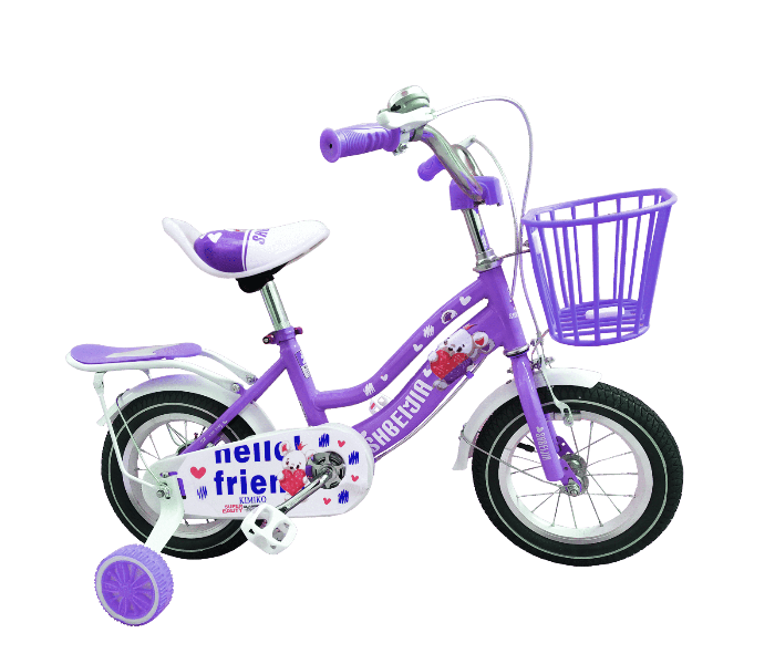 Alligator 2 -pur Beautiful 12 Inch Bicycle For Kids - Purple - Zoom Image