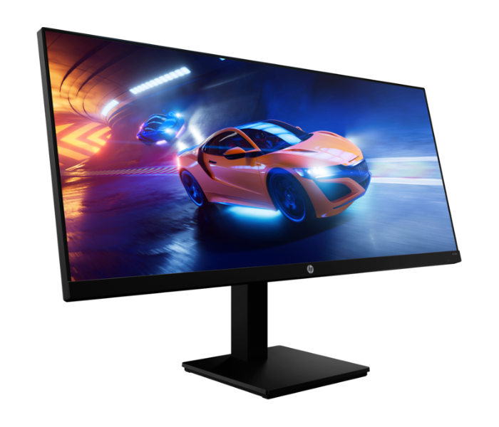 HP 2V7W6AS X34 34 Inch UWQHD Gaming Monitor - Black - Zoom Image 3