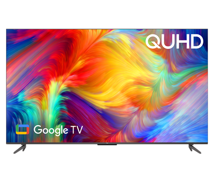 TCL 55P735 55 Inch QUHD 4K Google TV - Black - Zoom Image 1