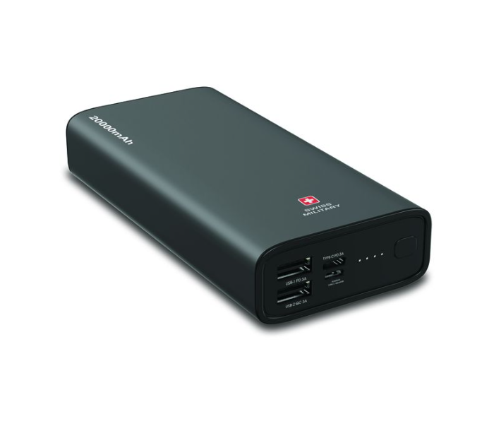 Swiss Military Biendron 20000mAh Power Bank - Black - Zoom Image 2