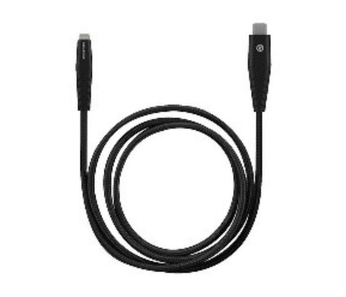 Grenoplus 1.2 Meter USB C to Lightning MFI - Black - Zoom Image