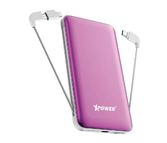 XPower PD10X 10000mAh 18Watts Power Bank - Purple - Zoom Image