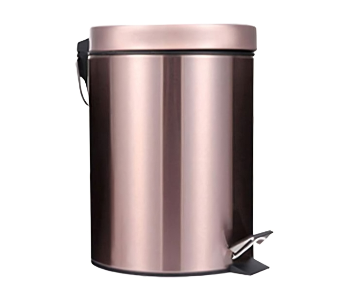 Stainless Steel Dust Bin 8 Litre - Gold - Zoom Image