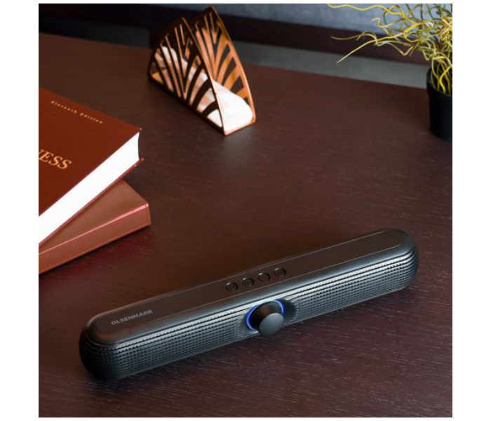 Olsenmark OMMS1288 2.0Ch 1800mAh Wireless Bluetooth Speaker - Black - Zoom Image 2