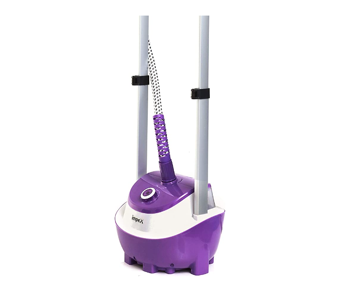 Impex GSM-6010 1.5 Litre Garment Steamer with Temperature Control System - Purple and Silver - Zoom Image 5