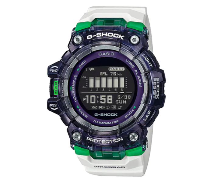 Casio GBD-100SM-1A7DR G-Shock Digital Watch for Men - White - Zoom Image