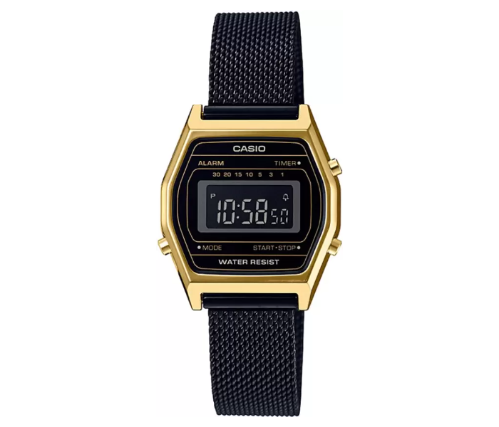 Casio LA690WEMB-1BDF Vintage Series Unisex Digital Watch - Black - Zoom Image 1