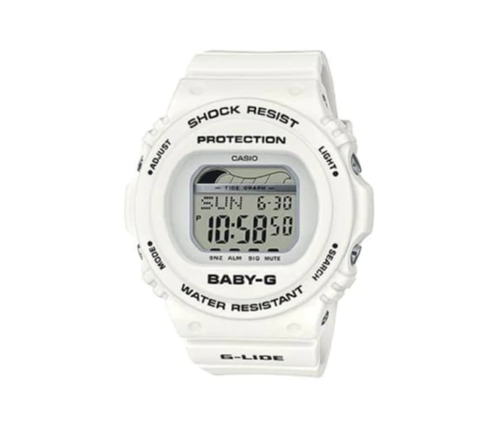 Casio BLX-570-7DR Baby G Digital Watch for Women - White - Zoom Image 1