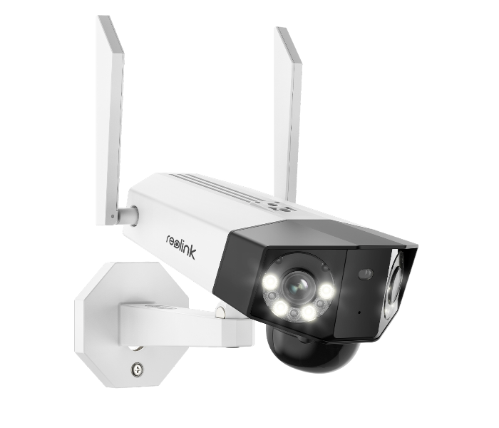 Reolink Duo 2K 4MP Dual-band WiFi Camera with Color Night Vision - White and Black - Zoom Image