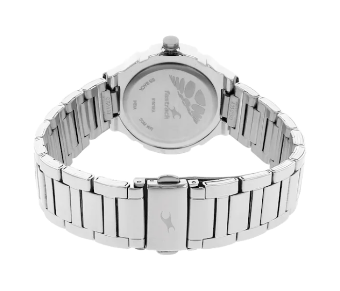 Fastrack 6157SM02 Stainless Steel Analog Watch for Women - Silver - Zoom Image 4