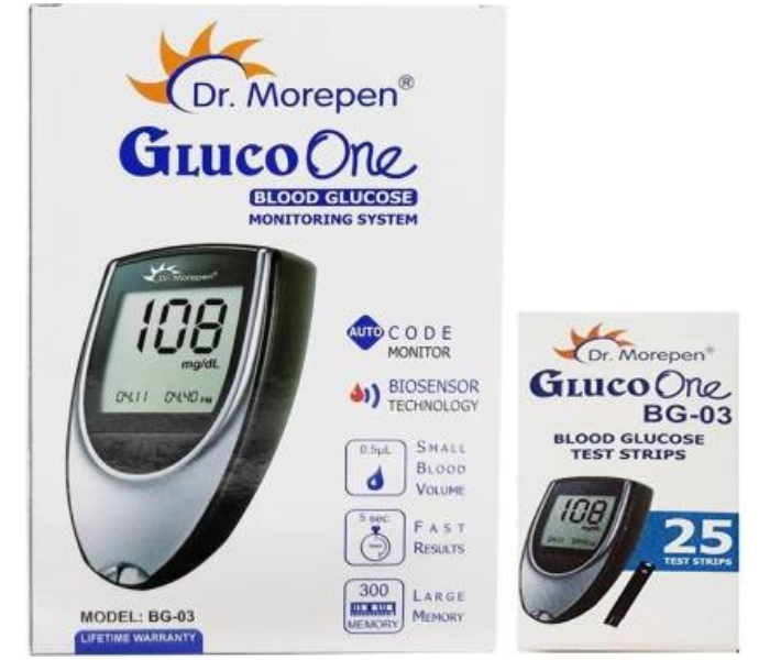 Dr. Morepen Blood Glucose Monitoring System - Zoom Image