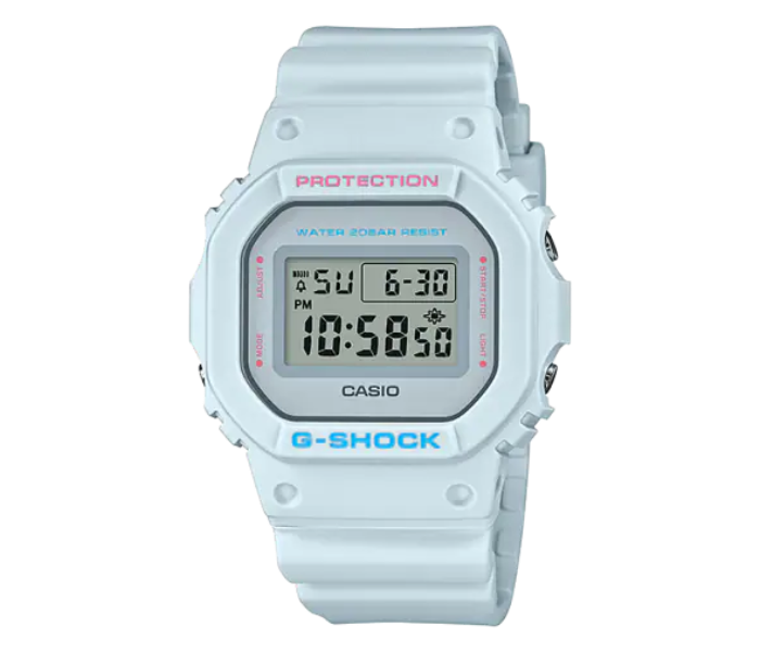 Casio DW-5600SC-8DR G Shock Digital Watch for Women - Blue - Zoom Image