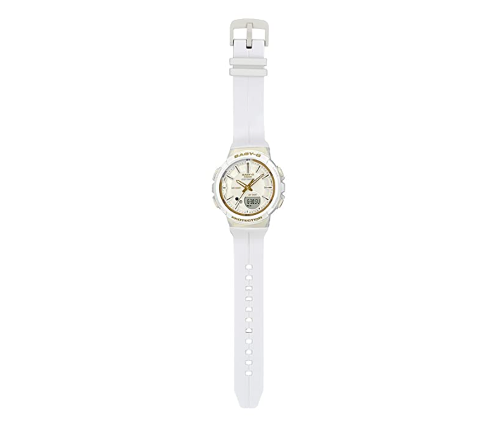 Casio BGS-100GS-7ADR Baby G Automatic Analog-Digital Watch for Women - White - Zoom Image 5