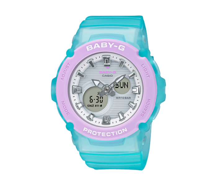 Casio BGA-270-2ADR Baby-G Analog-Digital Watch for Women - Blue - Zoom Image