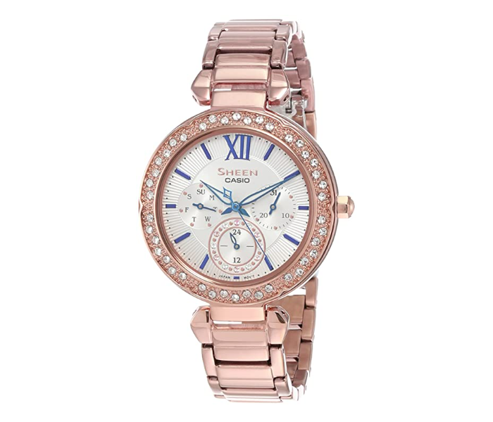 Casio SHE-3061PG-7BUDF Sheen Analog Watch for Women - Rosegold - Zoom Image 1