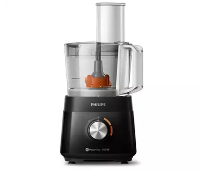 Philips HR7302/90 750 Watts 5000 Series Food Processor - Black and Silver - Zoom Image 3