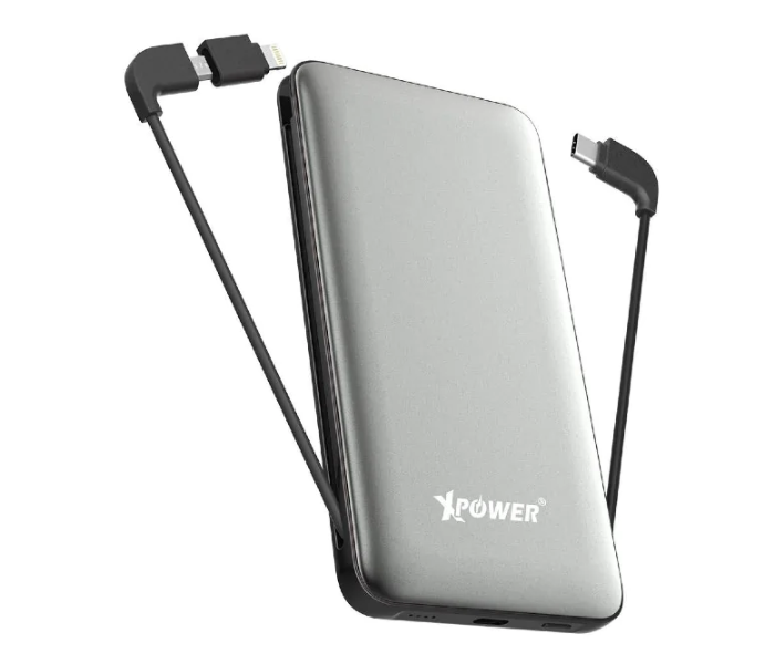 XPower PD10X 10000mAh 18Watts Power Bank - Grey - Zoom Image