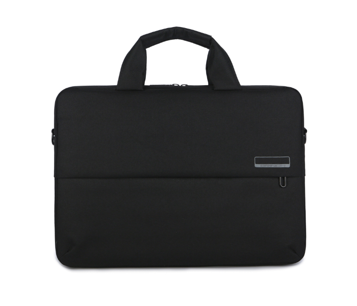 Brinch BW-248 14 Inch Laptop Messenger Shoulder Bag - Black - Zoom Image 2